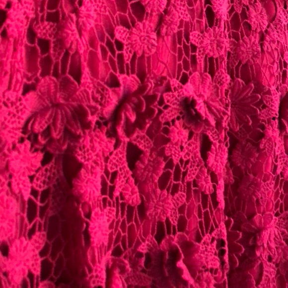 ✨RED HOT Anthropologie Dress ✨ - Picture 2 of 3